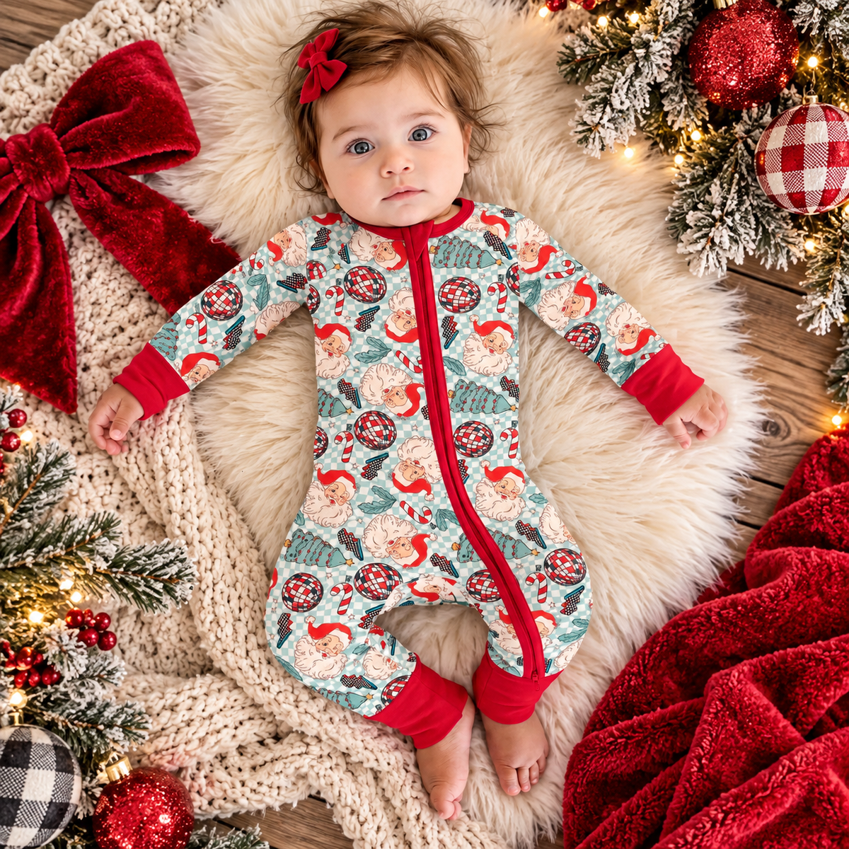 Plaid Santa