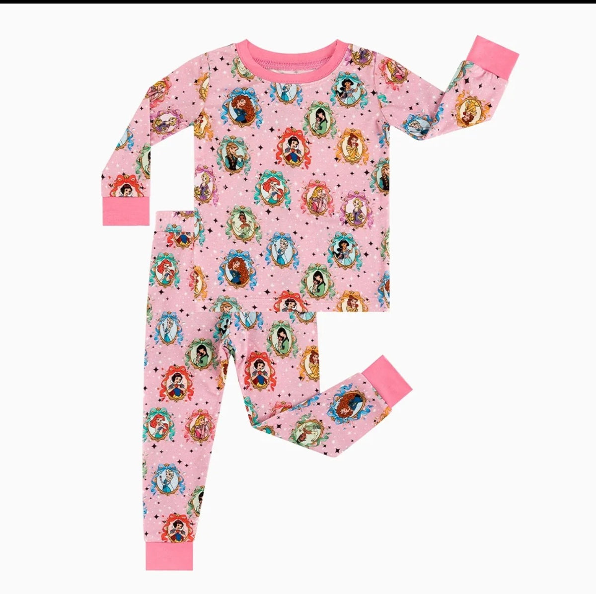 Pink Princess Two Piece Set