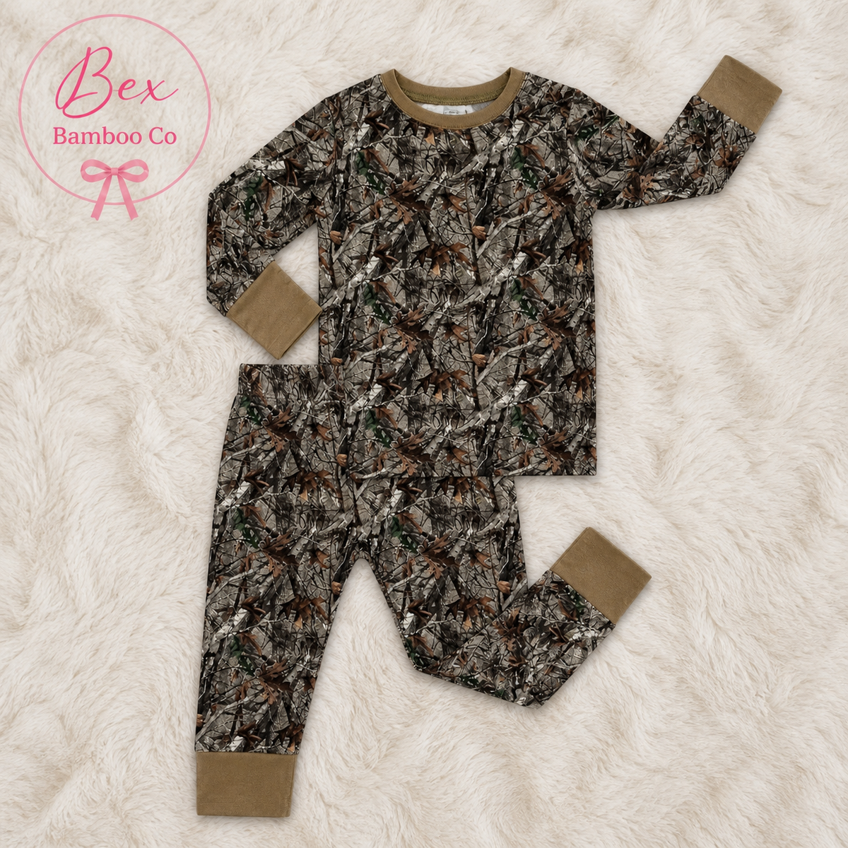 Retro Camo Two Piece Set
